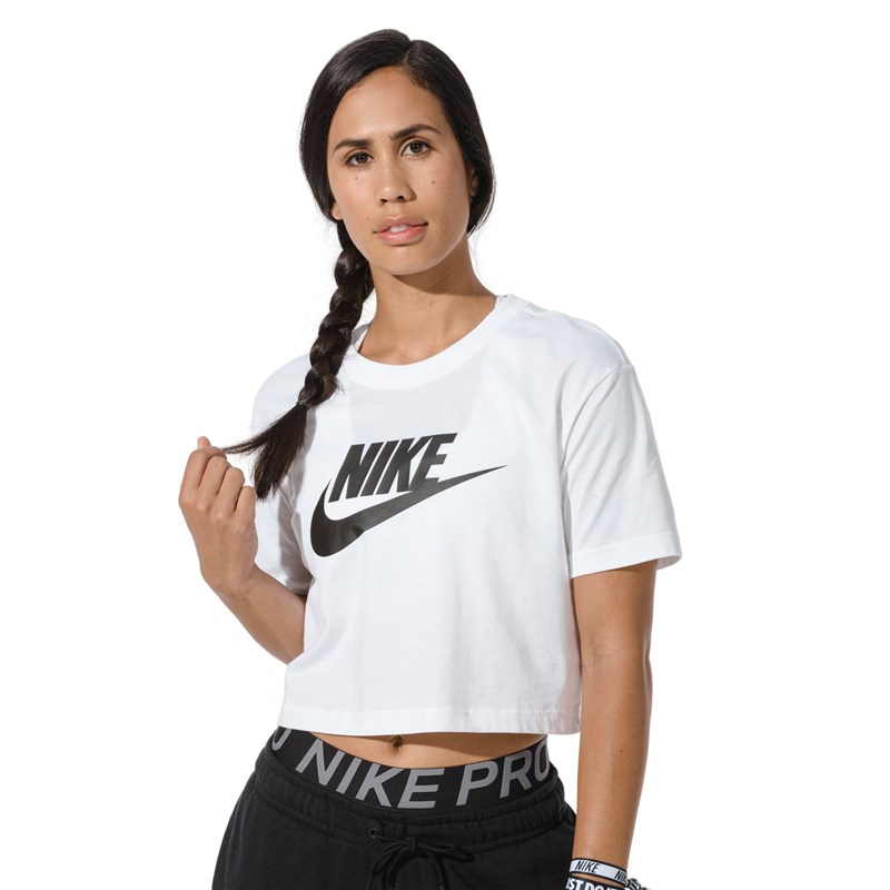 Tricou dama Nike Essential Crop Icn Ftr