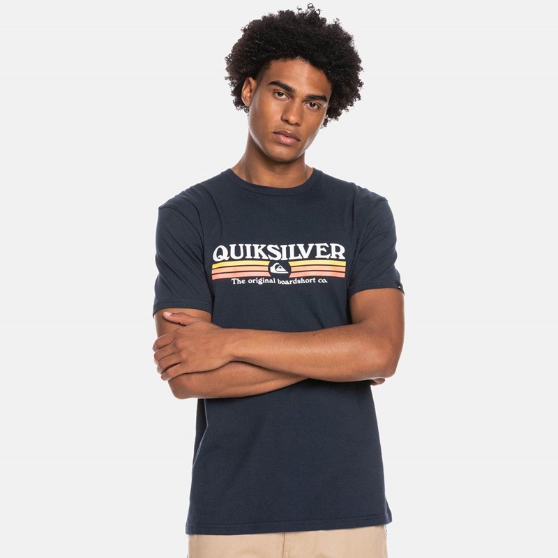 Tricou barbati Quiksilver Lined Up