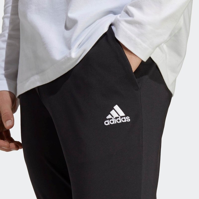 Pantaloni trening barbati Essentials Single Jersey Tapered Cuff