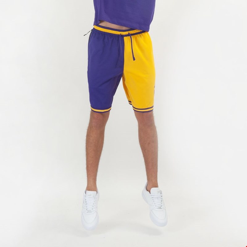 Pantaloni scurti barbati Los Angeles Lakers Courtside