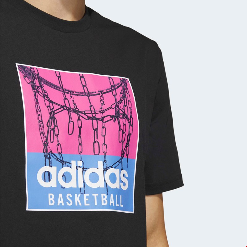 Tricou barbati Chain Net Basketball Graphic