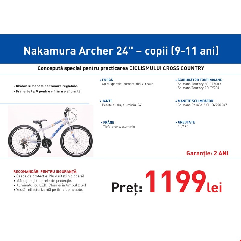Bicicleta Nakamura Archer 24