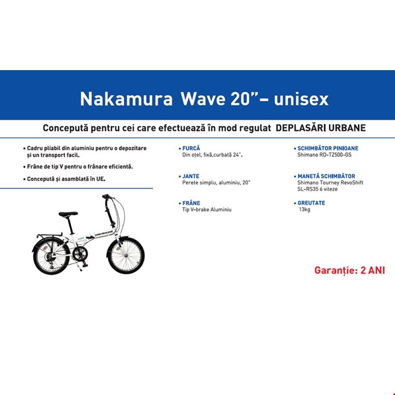 Bicicleta Wave 20”
