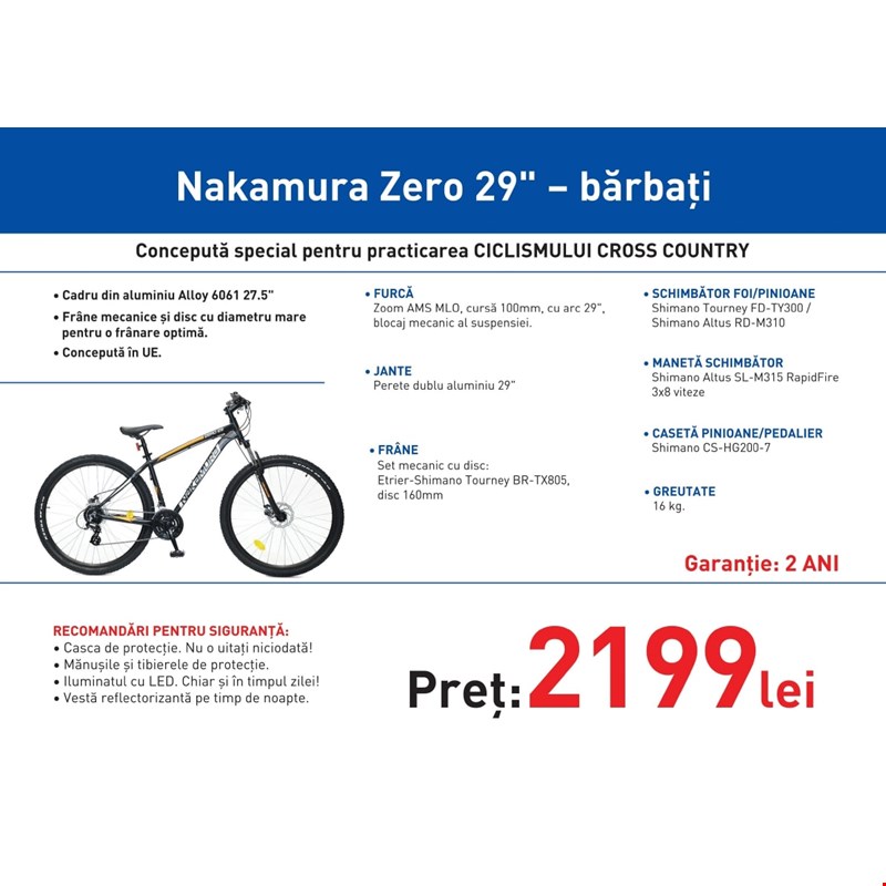 Bicicleta Nakamura Zero 29
