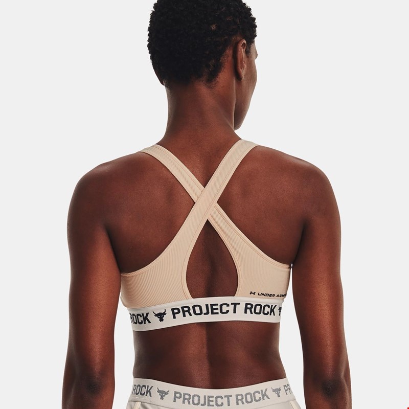 Bustiera dama Project Rock Crossback (suport mediu)