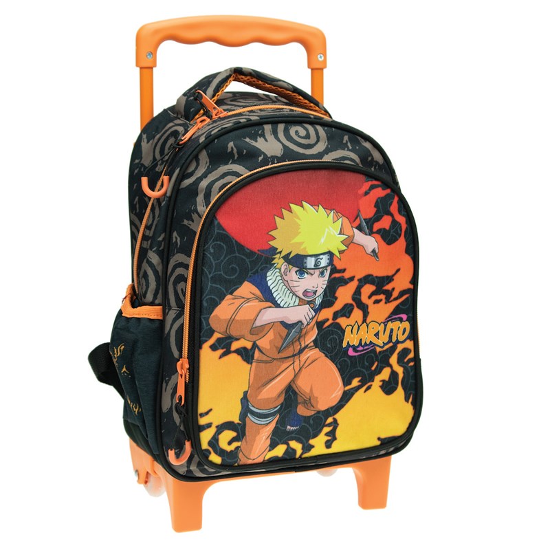 Troler/Rucsac pe roti copii Naruto