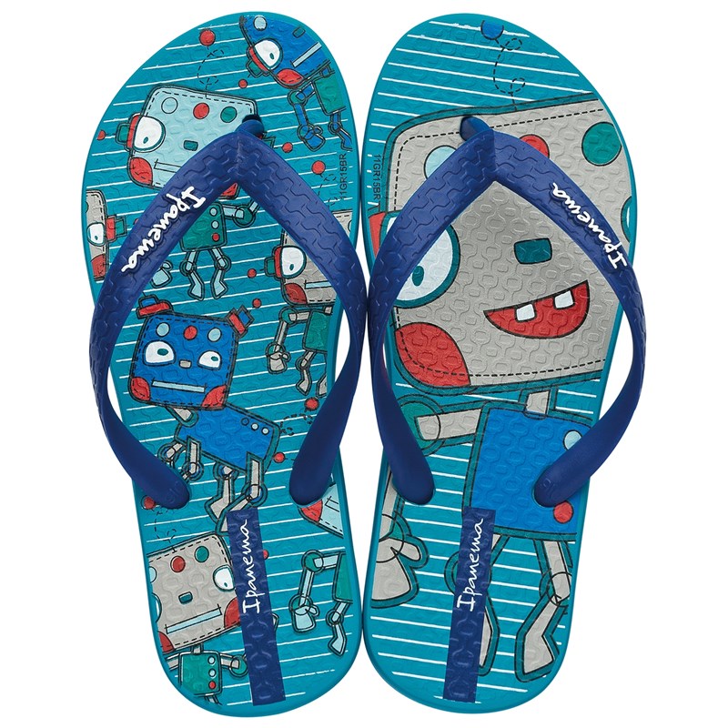 Papuci pentru copii Logo Robot Jr